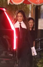 SAWEETIE Leaves Bird Streets Club in West Hollywood 09/21/2024