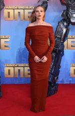 SCARLETT JOHANSSON at Transformers One Premiere at Cineworld Leicester Square in London 09/19/2024