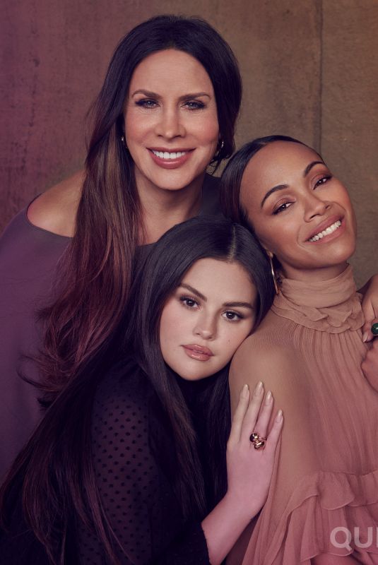 SELENA GOMEZ, ZOE SALDANA and KARLA SOFIA GASCON for Netflix Queue, September 2024