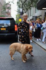 SELMA BLAIR Arrives at and Event at Rockefeller Center at New York Fashion Week 09/06/2024