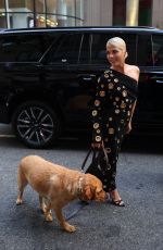 SELMA BLAIR Arrives at and Event at Rockefeller Center at New York Fashion Week 09/06/2024