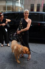 SELMA BLAIR Arrives at and Event at Rockefeller Center at New York Fashion Week 09/06/2024