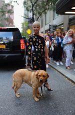 SELMA BLAIR Arrives at and Event at Rockefeller Center at New York Fashion Week 09/06/2024