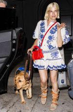 SELMA BLAIR Arrives at Craig