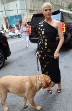 SELMA BLAIR Out with Her Service Dog in New York 09/13/2024