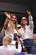 SERENA WILLIAMS and ALICIA KEYS at 2024 US Open in New York 09/01/2024