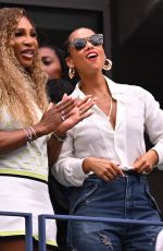 SERENA WILLIAMS and ALICIA KEYS at 2024 US Open in New York 09/01/2024