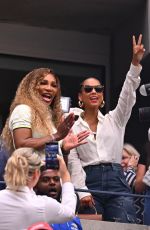 SERENA WILLIAMS and ALICIA KEYS at 2024 US Open in New York 09/01/2024