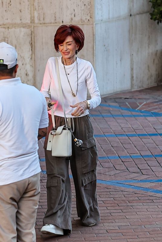 SHARON OSBOURNE Out Shopping at Neiman Marcus in Los Angeles 09/23/2024