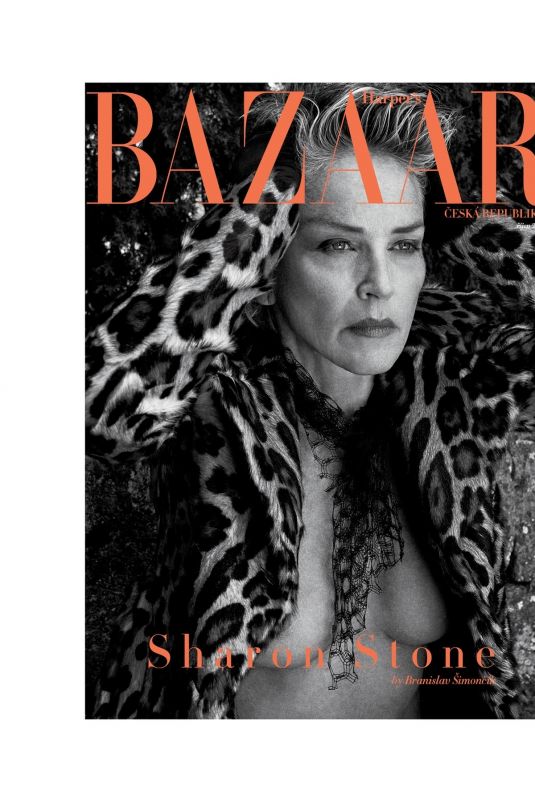 SHARON STONE for Harper’s Bazaar Czech, October 2024