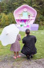 SHAY MITCHELL at Polly Pocket Airbnb in Littleton 09/22/2024