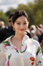SHIN MINA Arrives at Loewe Show at Paris Fashion Week 09/27/2024