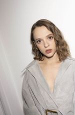 SHIRA HAAS Getting Ready for Loewe Fashion Show 09/27/2024