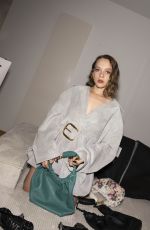 SHIRA HAAS Getting Ready for Loewe Fashion Show 09/27/2024