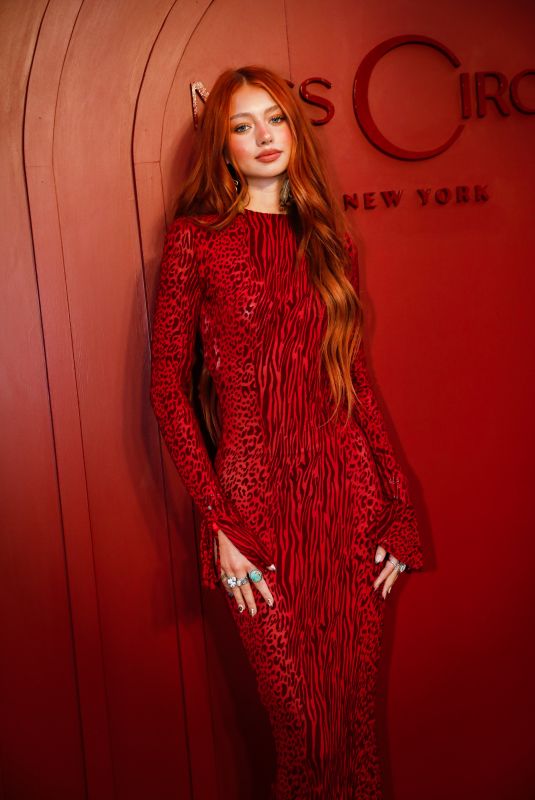 SICILY ROSE at Miss Circle NYFW Red Label Launch Party in New York 09/05/2024