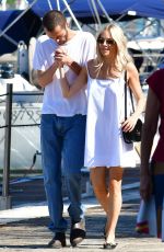 SIENNA MILLER and Oli Green on a Romantic Stroll in Venice 09/07/2024