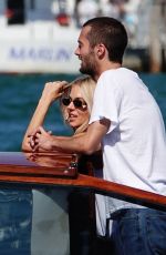 SIENNA MILLER and Oli Green on a Romantic Stroll in Venice 09/07/2024