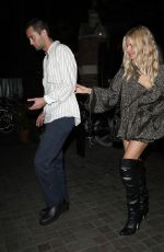 SIENNA MILLER Leaves Chiltern Firehouse in London 09/20/2024