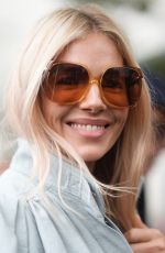 SIENNA MILLER Out at Paris Fashion Week 09/25/2024