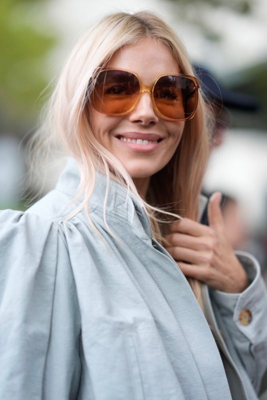 SIENNA MILLER Out at Paris Fashion Week 09/25/2024