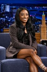 SIMONE BILES at Tonight Show Starring Jimmy Fallon 09/04/2024