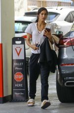 SOFIA BOUTELLA Waiting for Her Car at a Valet in Beverly Hills 09/13/2024