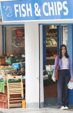 SOFIA CARSON on the Set of My Oxford Year for Netflix 09/06/2024