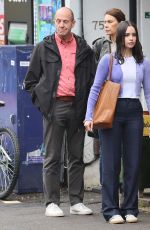 SOFIA CARSON on the Set of My Oxford Year for Netflix 09/06/2024