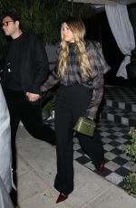 SOFIA RICHIE and Elliot Grainge Night Out in Los Angeles 09/13/2024