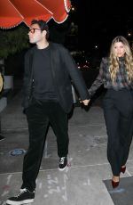 SOFIA RICHIE and Elliot Grainge Night Out in Los Angeles 09/13/2024