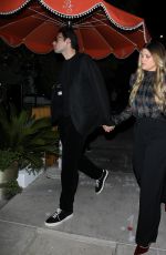 SOFIA RICHIE and Elliot Grainge Night Out in Los Angeles 09/13/2024