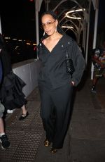 SOLANGE KNOWLES Arrives at Harper