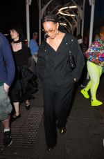 SOLANGE KNOWLES Arrives at Harper