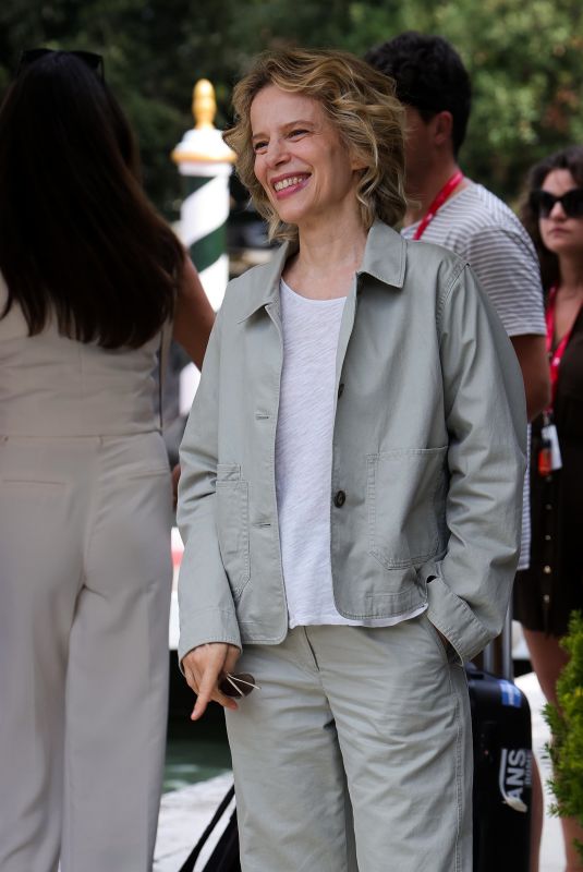SONIA BERGAMASCO Arrives at Hotel Excelsior at 81st Venice Film Festival 09/07/2024