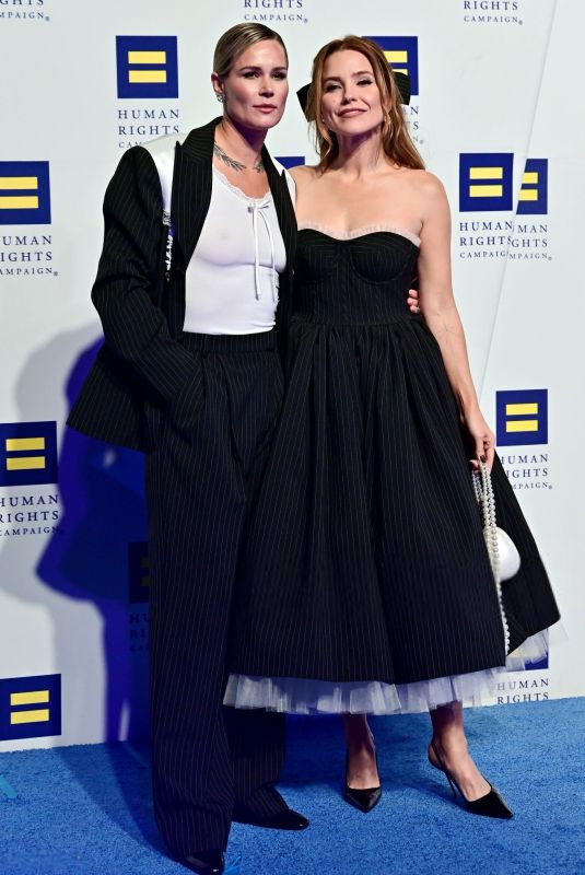 SOPHIA BUSH ad ASHLYN HARRIS at Human Rights Campaign Dinner in Washington, DC 09/07/2024