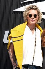 SOPHIA BUSH and Ashlyn Harris at US Open in New York 09/08/2024