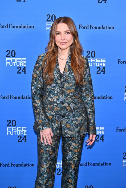 SOPHIA BUSH at Free Future 2024: Preventing Gender Violence Around the World in New York 09/17/2024