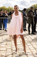 SOPHIE WILDE Arrives at Loewe Show at Paris Fashion Week 09/27/2024