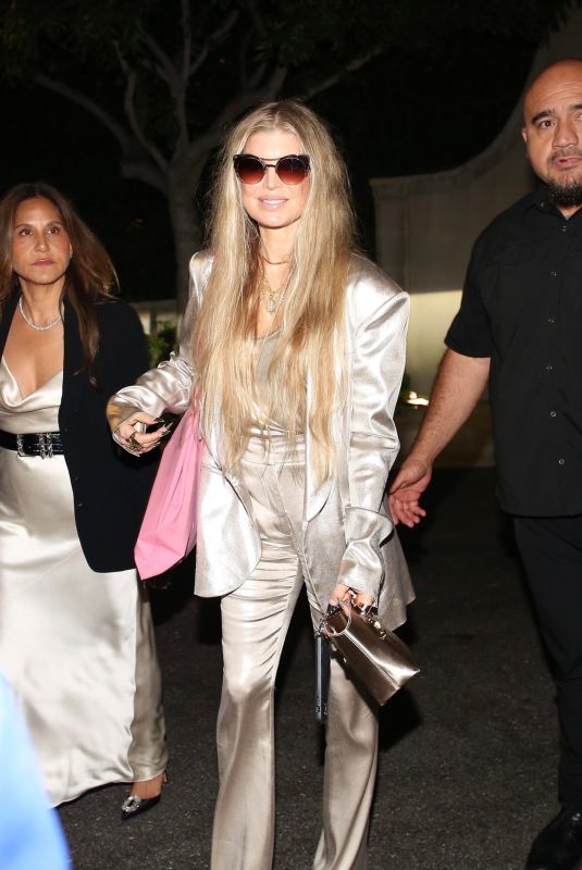STACY FERGIE FERGUOSN Leaves a Beverly Hills House Party 09/27/2024