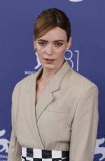 STACY MARTIN at The Brutalist Photocall at 81st Venice International Film Festival 09/01/2024