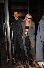 STELLA MAXWELL Leaves Costes in Paris 09/25/2024