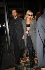 STELLA MAXWELL Leaves Costes in Paris 09/25/2024
