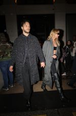STELLA MAXWELL Leaves Costes in Paris 09/25/2024