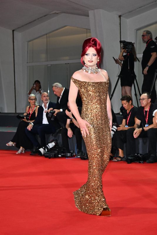 STEPHANIE GLITTER at Three Friends Premiere at 81st Venice International Film Festival 08/30/2024