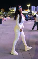 SUELYN MEDEIROS Arrives for an NFL Game in Las Vegas 09/22/2024