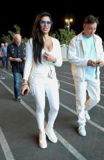 SUELYN MEDEIROS Arrives for an NFL Game in Las Vegas 09/22/2024