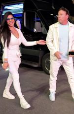 SUELYN MEDEIROS Arrives for an NFL Game in Las Vegas 09/22/2024