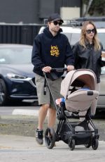 SUKI WATERHOUSE and Robert Pattinson Out with Their Baby in Los Angeles 09/24/2024