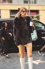 SUKI WATERHOUSE Arrives at Amoeba Record Store in Hollywood 09/25/2024