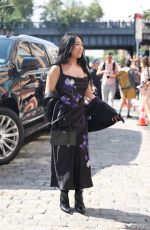 SUNISA LEE Arrives at Brandon Maxwell Fashion Show in New York 09/06/2024